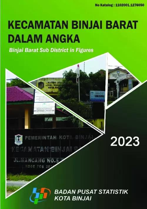 Binjai Barat Subdistrict in Figures 2023