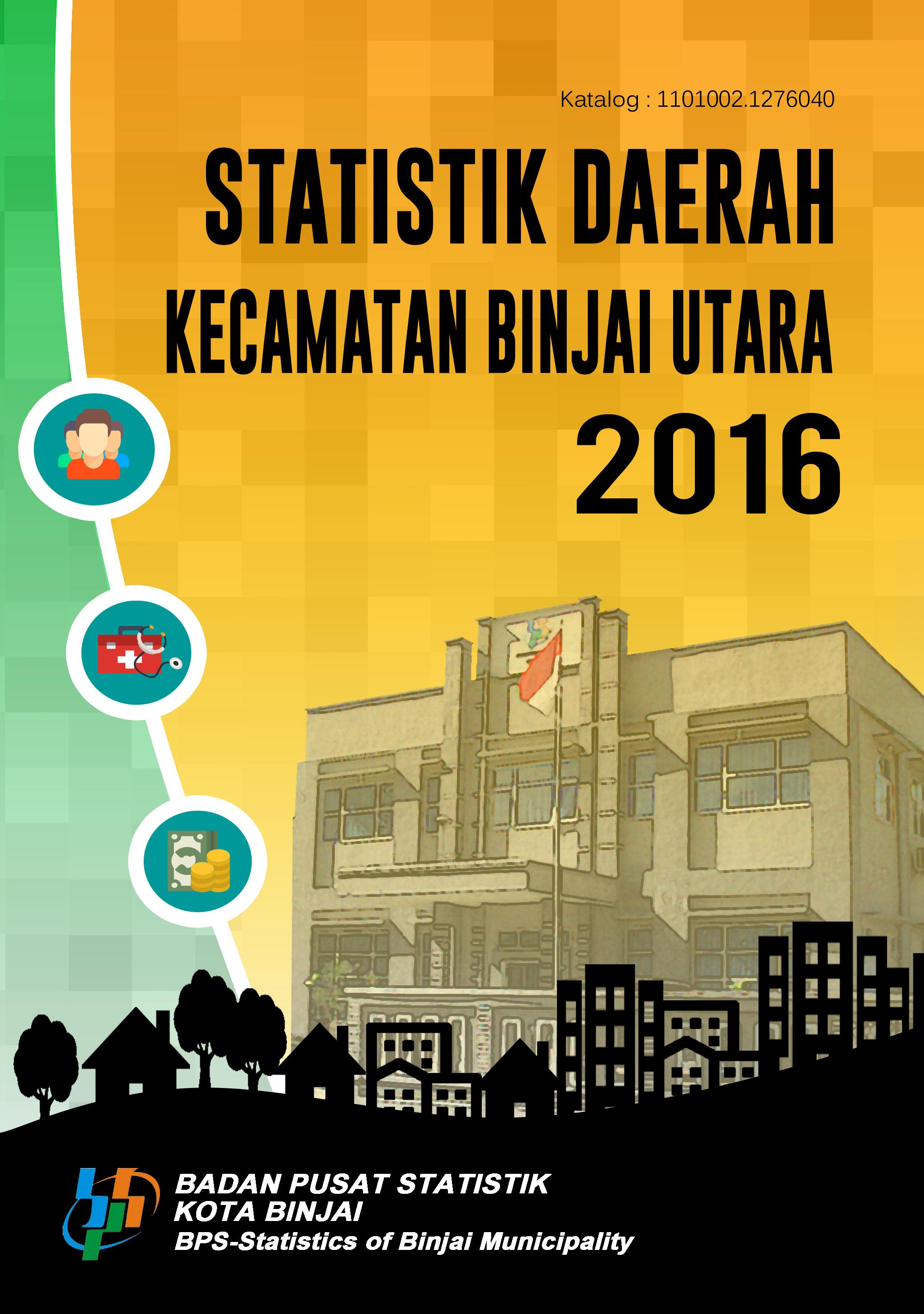 Statistik Daerah Binjai Utara 2016