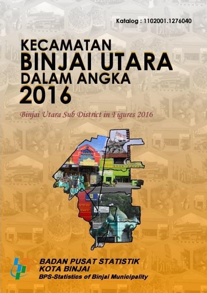 Binjai Utara Subdistricts in Figures 2016