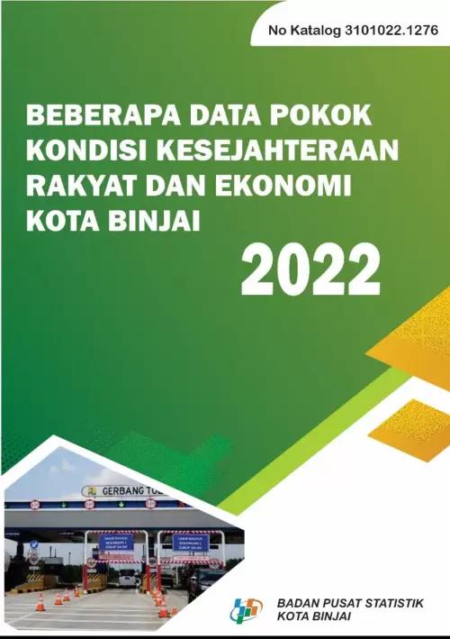 BEBERAPA DATA POKOK KONDISI KESEJAHTERAAN RAKYAT DAN EKONOMI KOTA BINJAI 2022